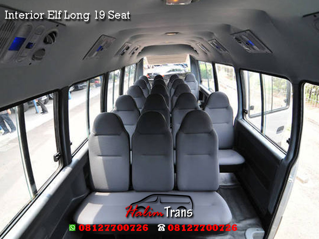 interior elf long 19 seat halim trans